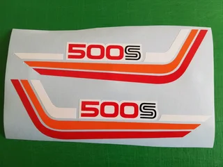 1982 Suzuki DR 500S decals stickers vinyl cut graphic set