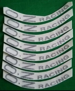 OZ Racing Rim / Mag decals stickers vinyl cut graphics sets