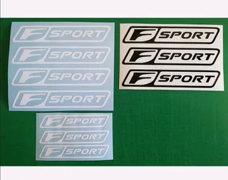 Lexus F Sport badges / emblem, decals stickers.