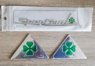 Alfa badges emblems decals stickers graphics