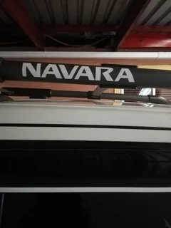 Pair off Nissan Navara NP 300 rear side decals / vinyl cut stickers