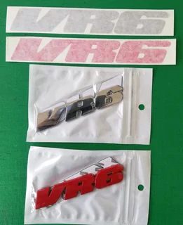 VW Golf Mk3 front grille VR6 badge