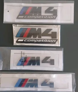 BMW M4 / M4 Competition Badges emblems