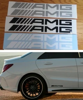 AMG lower side stickers decals vinyl graphics