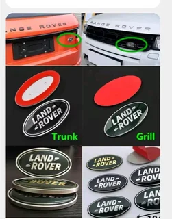 Range Rover SVR front grille &amp; back badges