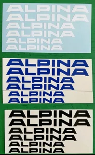 BMW Alpina brake caliper stickers decals sets