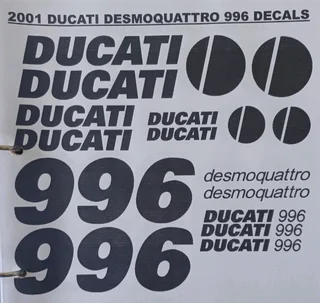 Ducati 996 Desmoquattro stickers decals kits