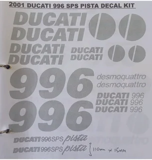 Ducati 996 Desmoquattro stickers decals kits