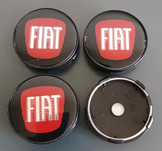 Fiat Arbarth badges emblems wheel centre caps