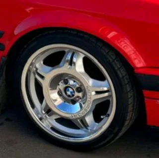 BMW motorsport rim wheel centre caps