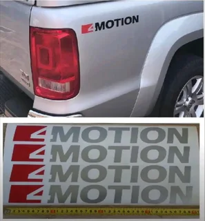 VW Amarok side 4MOTION stickers decals