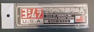 Yoshimura exhaust stickers