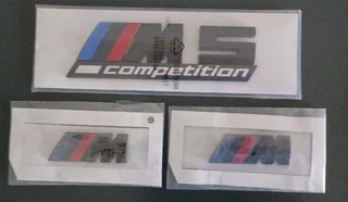 BMW M5 front grille badge