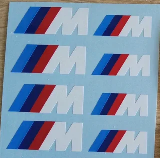 Bmw caliper stickers decals sets