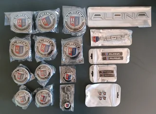 Bmw Alpina badges emblems wheel caps