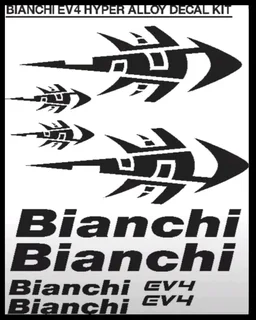 Bianchi bicycle frame stickers decals badges