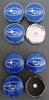 Subaru rim centre caps badges