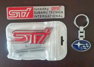 Subaru rim centre caps badges