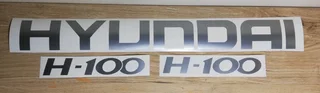 Hyundai H100 stickers decals sets