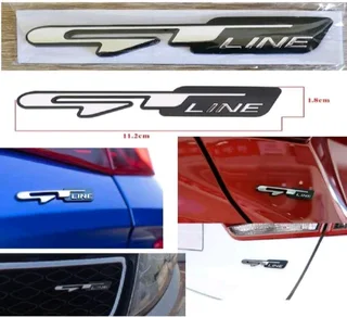 Kia GT Line back badge emblem sticker