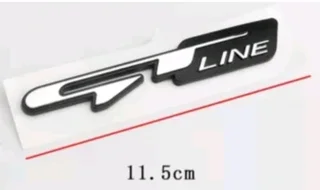Kia GT Line back badge emblem sticker