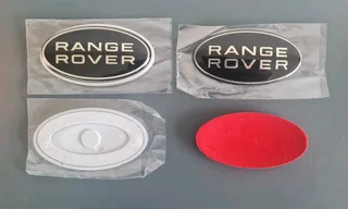 Range Rover Autobiography badges emblems
