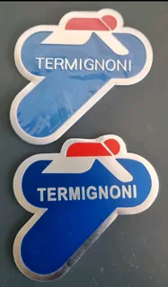 Termignoni exhaust sticker badges plates