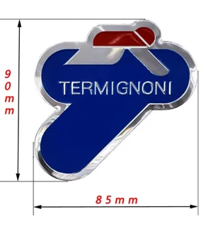 Termignoni exhaust sticker badges plates