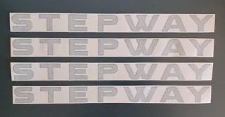 Renault Sandero Stepway door side stickers decals