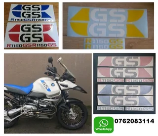 2002 / 3 BMW R1150 GS stickers decals vinyl graphics