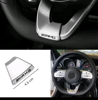 AMG steering wheel badges emblems