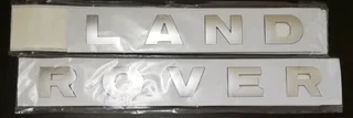 Land Rover bonnet boot letter badges sets