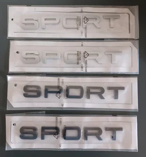 Land Rover bonnet boot letter badges sets