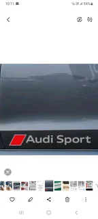 Audi Sport side stickers decals