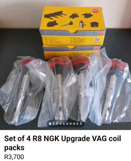 R8 NGK OEM upgrade coil packs