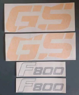 2008 - 12 BMW F800 GS stickers decals sets