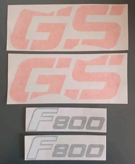 08 - 12 BMW F800 GS stickers decals vinyl graphics kits