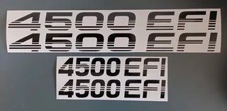 Land Crusier 4500 EFI stickers vinyl decals