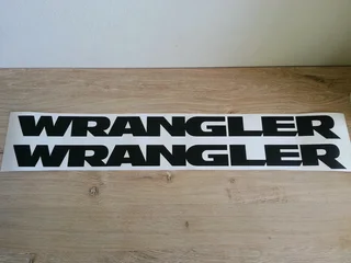 Jeep Wrangler TJ stickers decals