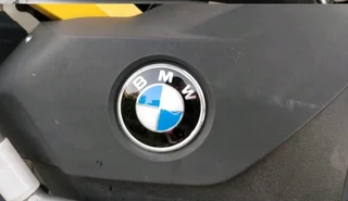 BMW 67mm side replacement logo emblem sticker