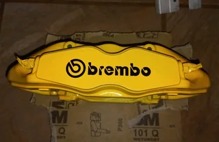 Brembo brake caliper stickers vinyl decals