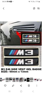 BMW E46 M3 emblems badges stickers