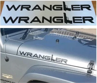 Jeep bonnet side stickers decals for all models