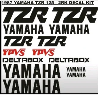 Yamaha TZR stickers decals vinyl graphics kits