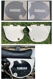 1980 - 82 Yamaha XT 500 side panel stickers decals sets
