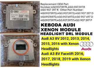 Audi A3 S3 headlight xenon ballast/ DRL control module
