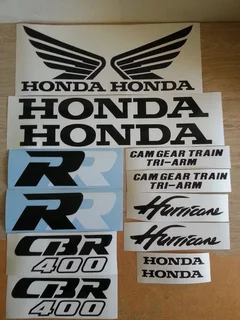 Honda NC23 1988 - 89 CBR 400R stickers decals vinyl graphics kits