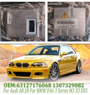 BMW E46 3 series headlight xenon ballast control module