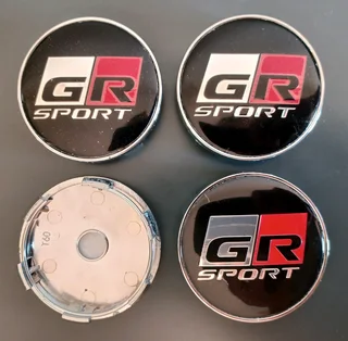 Toyota Gazoo GR side fender badges emblems stickers