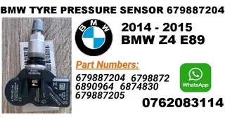 BMW Z4 E89 tyre pressure monitor sensors TPMS